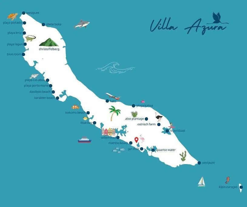 Villa Azura ウィレムスタッド キュラソー